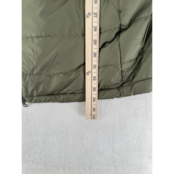 Columbia Womens Crown Point Jacket Green Parka Omni Heat Hooded Puffer Coat XXL - Picture 5 of 8